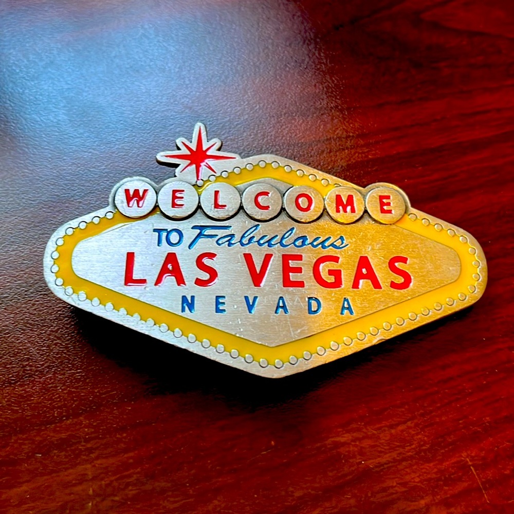 Welcome to Las Vegas Belt Buckle